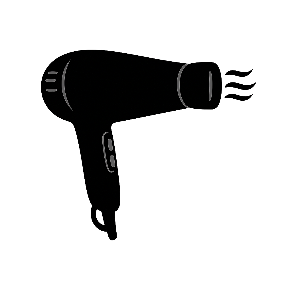 Hair dryer icon
